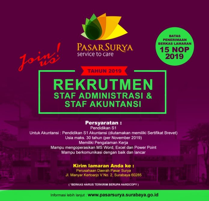 Rekrutmen Karyawan Administrasi dan Akuntansi